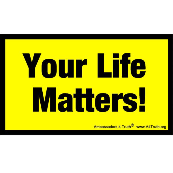 Your Life Matters_Front_Business Card Size