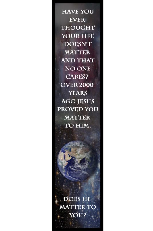 You Matter Bookmark Front