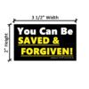 You can be Saved and Forgiven_Dimensions Business Card Sized