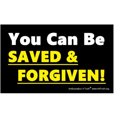 You can be Saved and Forgiven_Front